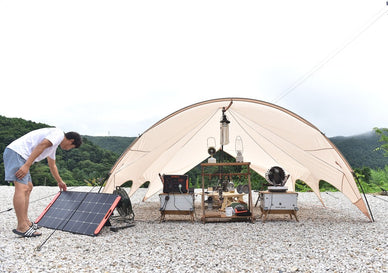 캠핑용 파워뱅크 Jackery Solar Generator1000 <br><br>캠핑 배터리 차박용품 추천
